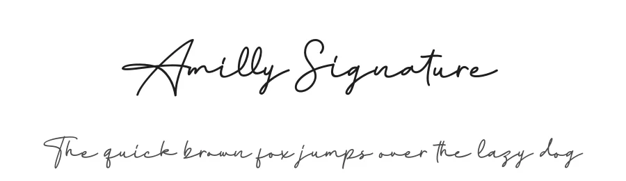Amilly Signature