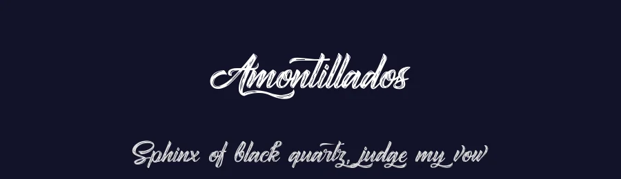 Amontillados by Octotype  | Thomas Boucherie — Script Handwritten Font — thumbnail 2