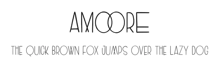 Amoore by Garisman Studio — Decorative Font