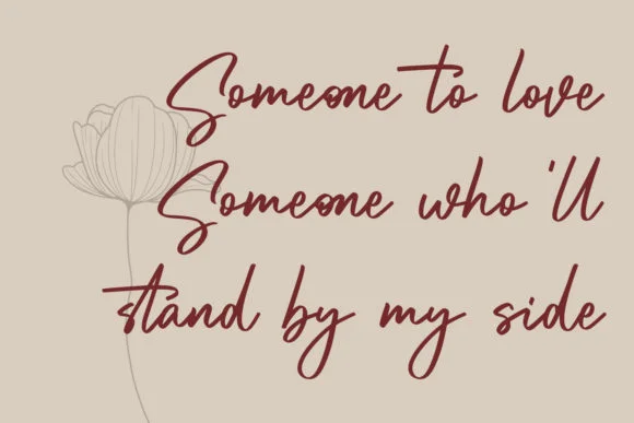 Amorflavor Font by Maulana Creative — Script Handwritten Font — thumbnail 4