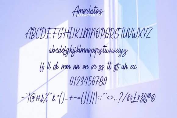 Amorlatos Font by Maulana Creative — Script Handwritten Font — thumbnail 8