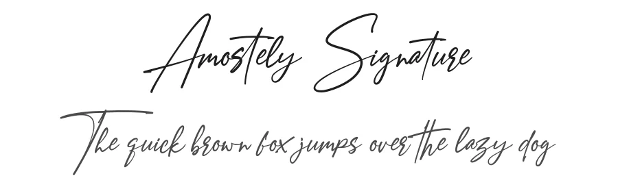 Amostely Signature