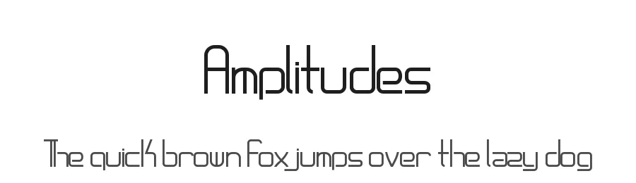Amplitudes