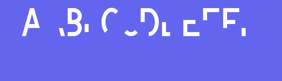 Amputierte by Simon  Thomaschke — Decorative Font — thumbnail 3
