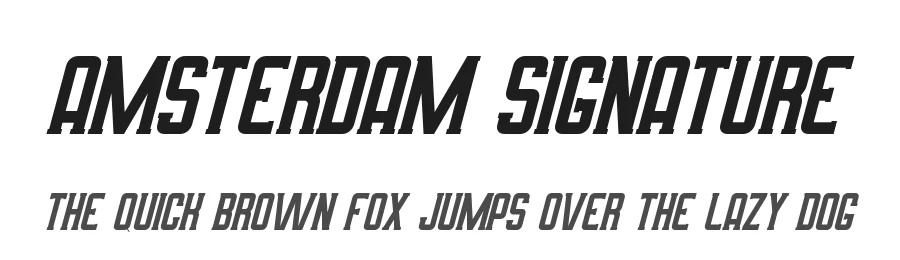 Amsterdam Signature by Staircase Studio — Script Handwritten Font