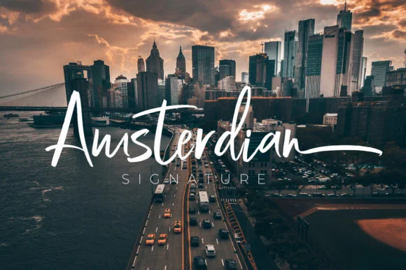 Amsterdian Font by Debut Studio — Script Handwritten Font