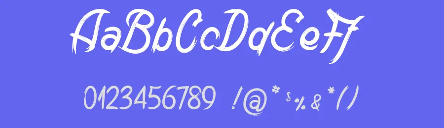 Amtrash by dcoxy - Greg Medina — Script Handwritten Font — thumbnail 3
