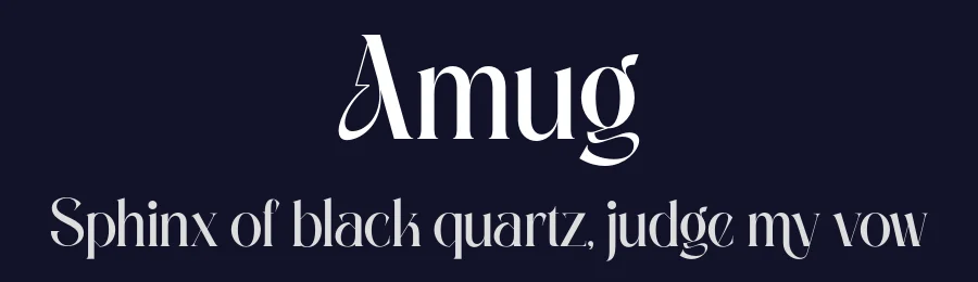 Amug by Nirmana Visual — Sans Serif Font — thumbnail 2