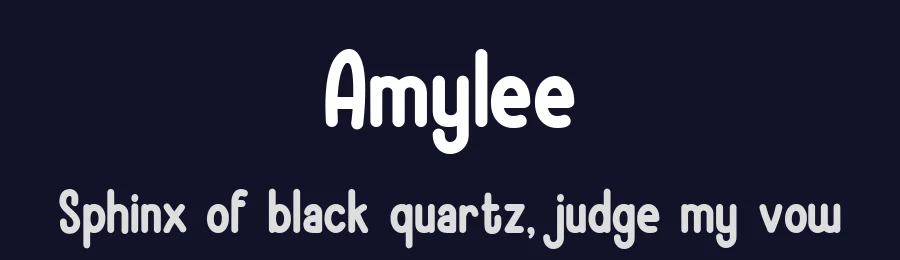 Amylee by Almaz Studio — Decorative Font — thumbnail 2