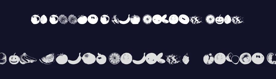 An Apple A Day Fruit Font by xstreamed.tv — Dingbats Font — thumbnail 2