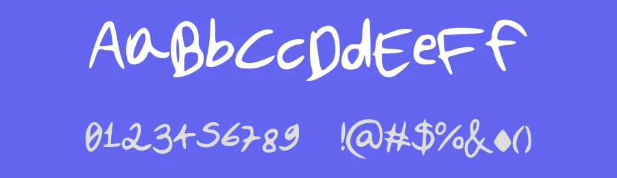 An Original Font By Davi by Davi Heleno — Script Handwritten Font — thumbnail 3