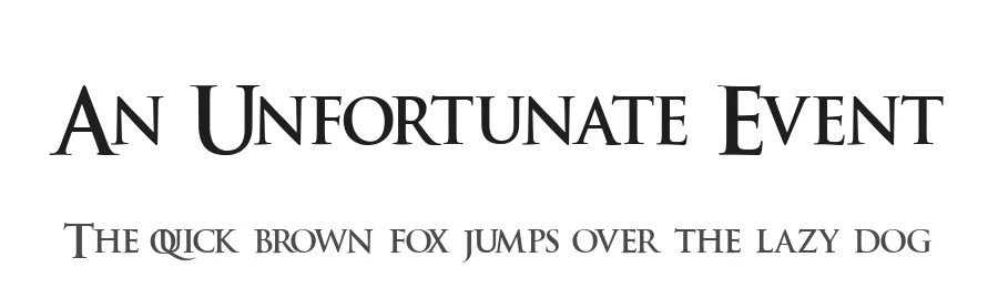 An Unfortunate Event