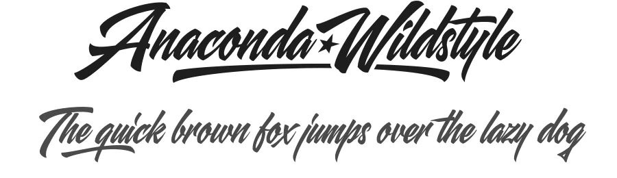Anaconda Wildstyle