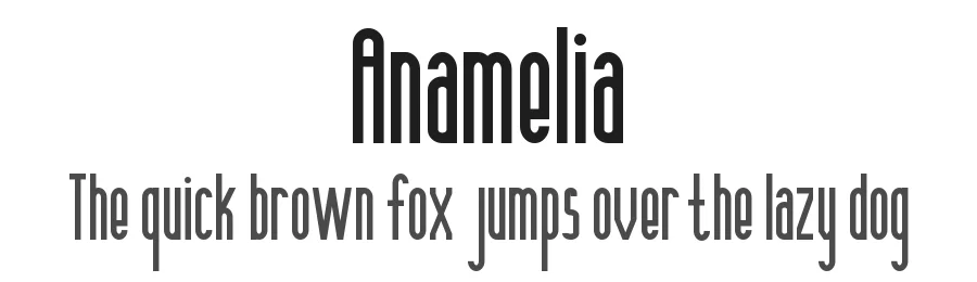 Anamelia by Edric Studio β Sans Serif Font