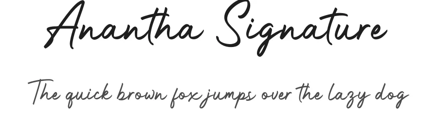 Anantha Signature
