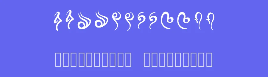 Anastacia by João Pedro de Oliveira Ataíde Alves — Dingbats Font — thumbnail 3