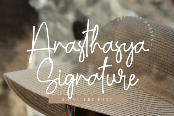 Anasthasya Signature Font by Ongtype co. — Script Handwritten Font