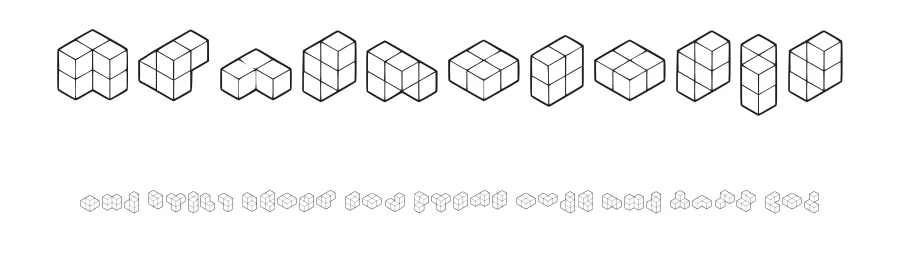 Anastomosis by Corinne Viveros — Dingbats Font