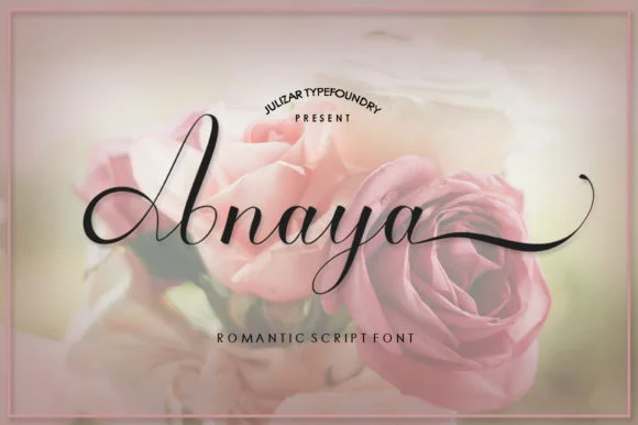 Anaya Font by Anaya Studio — Script Handwritten Font