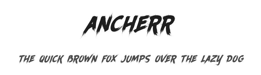 Ancherr by Vacatype Co. — Decorative Font