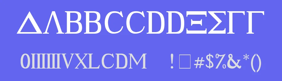 Ancient Geek by Matthew Welch — Decorative Font — thumbnail 3
