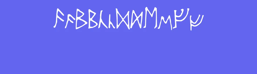 Ancient Runes by hilariouslijah — Dingbats Font — thumbnail 3