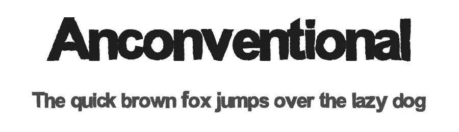 Anconventional