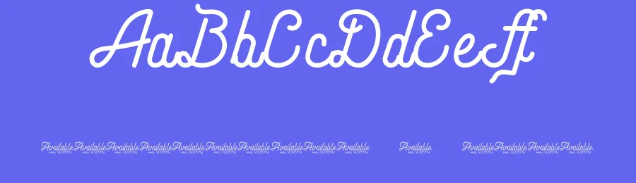 Andara Script by aqr typeface — Script Handwritten Font — thumbnail 3