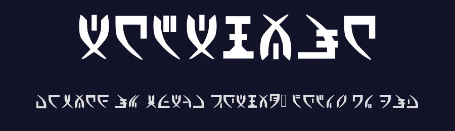 Andarion by Ezeray Ciel — Dingbats Font — thumbnail 2