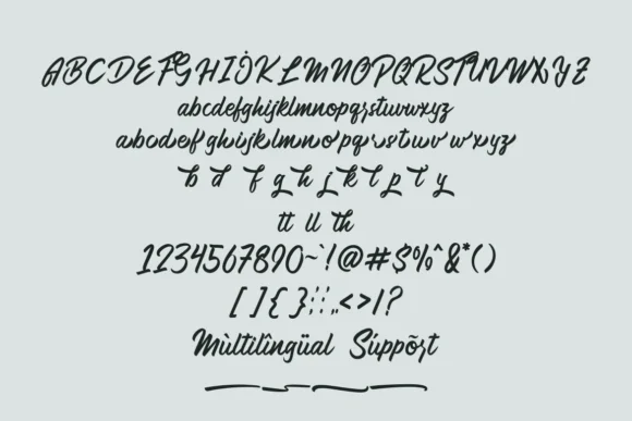 Anderik Font by GFRcreative — Script Handwritten Font — thumbnail 4