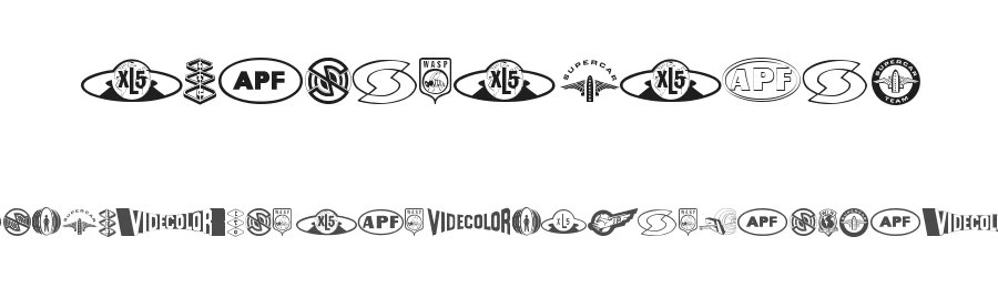 Anderson Dings 1 by Steve Ferrera — Dingbats Font