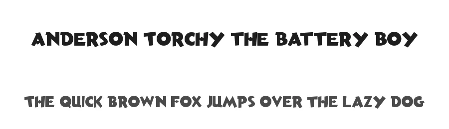 Anderson Torchy the Battery Boy