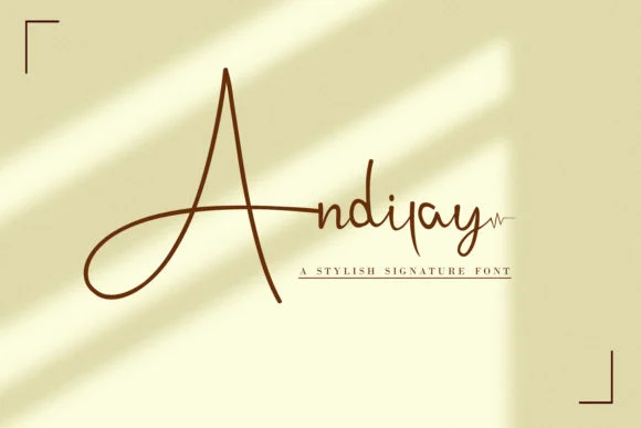 Andilay Font by Rezastudio — Script Handwritten Font