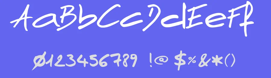 AndNow Hand by Lou Thorn — Script Handwritten Font — thumbnail 3