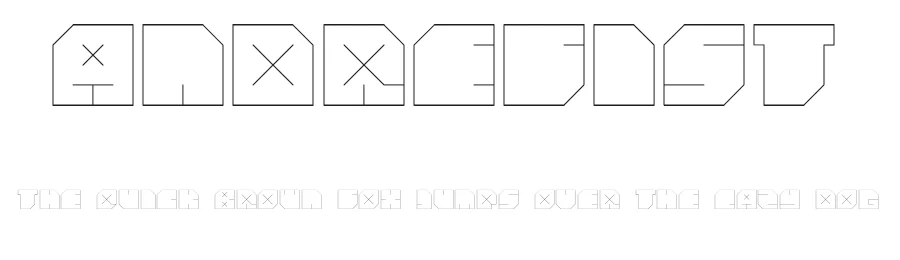 Andrefist by dmfstudio — Display Font