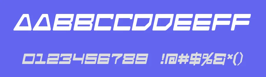 Android Nation by Blambot — Display Font — thumbnail 3