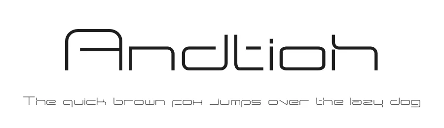 Andtioh by andfonts — Display Font