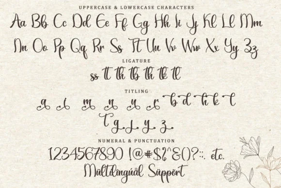 Andyou Font by Sakha Design — Script Handwritten Font — thumbnail 7