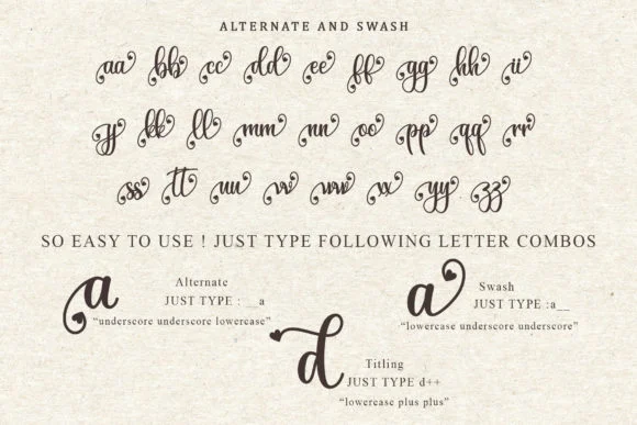 Andyou Font by Sakha Design — Script Handwritten Font — thumbnail 8