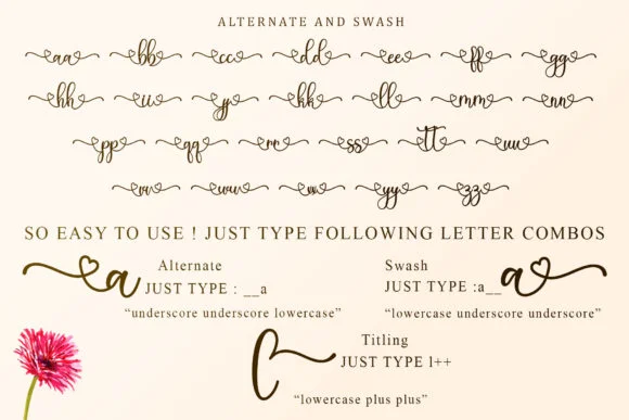 Aneliya Font by Sakha Design — Script Handwritten Font — thumbnail 9