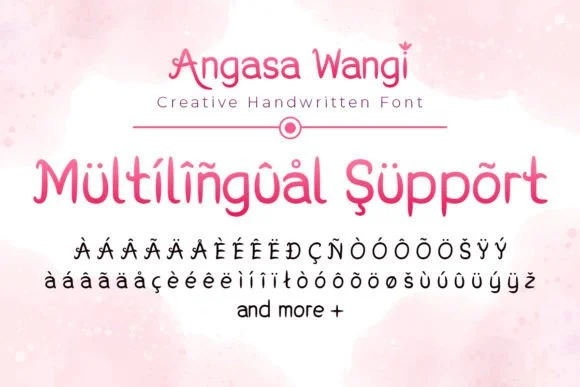 Angasa Wangi Font by LudraDesign — Script Handwritten Font — thumbnail 3