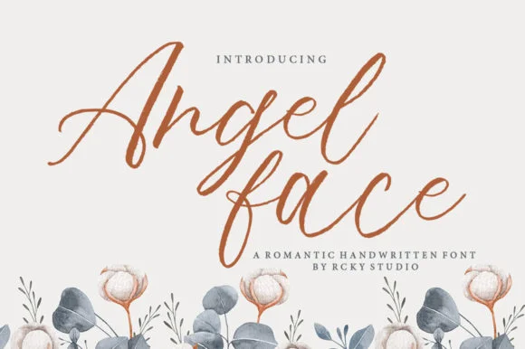 Angel Face Font by rckystudio — Script Handwritten Font