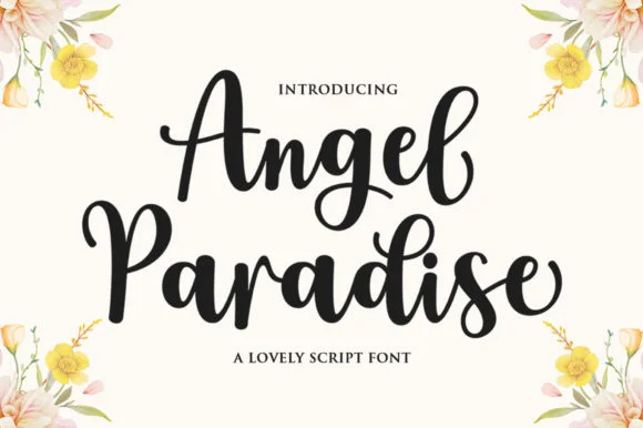 Angel Paradise Font by Attract Studio — Script Handwritten Font