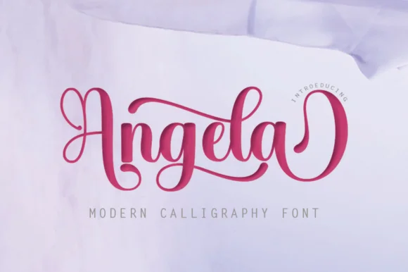 Angela Font by Rt Creative — Script Handwritten Font