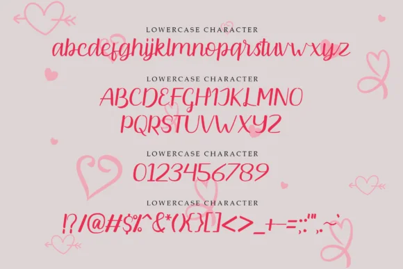 Angela Heart Font by ahweproject — Script Handwritten Font — thumbnail 2