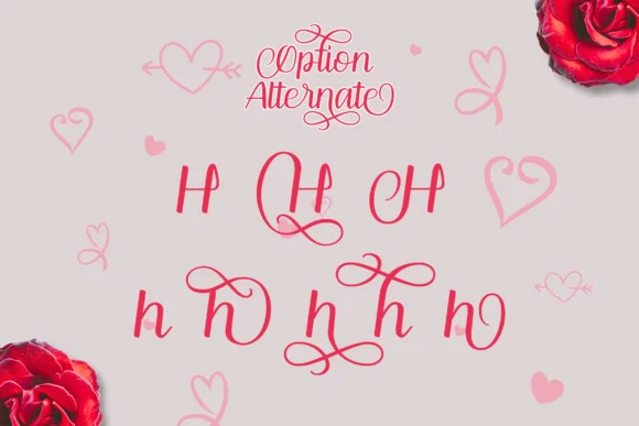 Angela Heart Font by ahweproject — Script Handwritten Font — thumbnail 3
