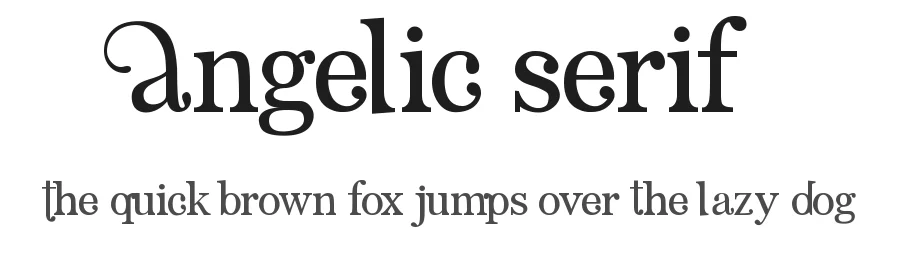 Angelic Serif by Dirt2.com - SickCapital — Decorative Font