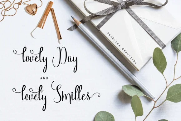 Angelica Font by Rt Creative — Script Handwritten Font — thumbnail 5