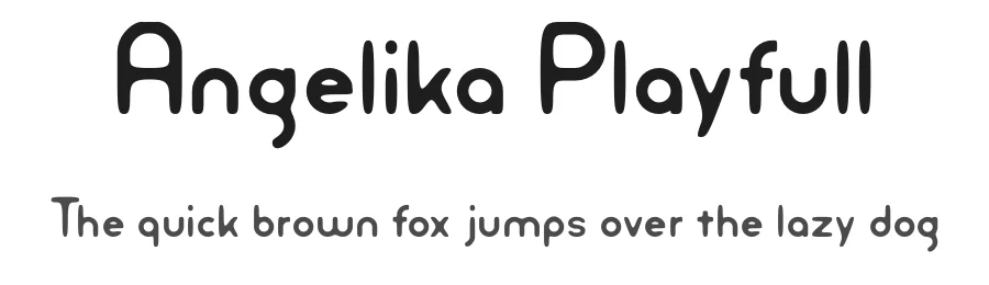Angelika Playfull by Namara Creative — Decorative Font