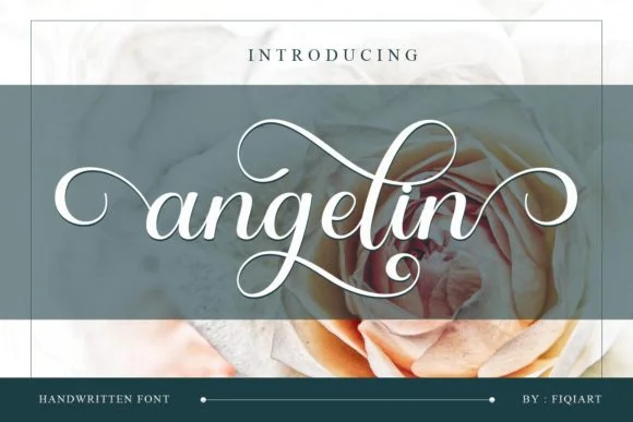 Angelin Font by fiqiart by fiqiart — Script Handwritten Font